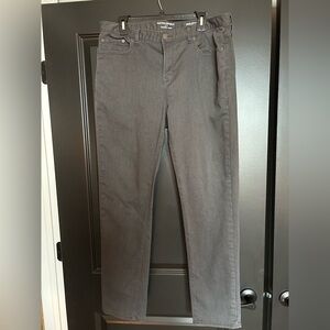 Banana Republic Men's Charcoal Straight Jeans 36 x34